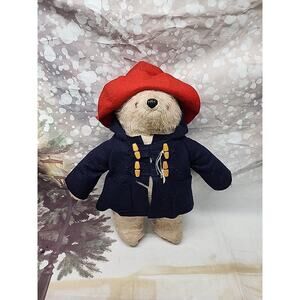 C 1974 GABRIELLE DESIGNS 20" PADDINGTON BEAR HANDMADE ENGLAND WELLINGTONS